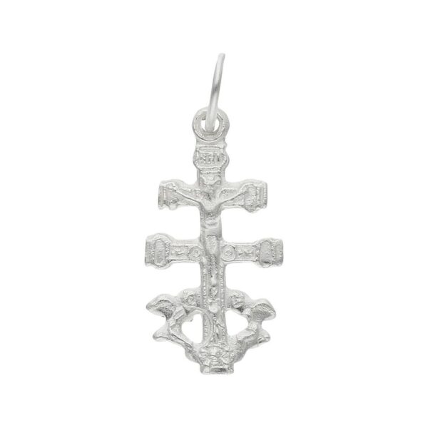 Cruz plata 925mm caravaca - 10x19mm ** agotada temporalmente**