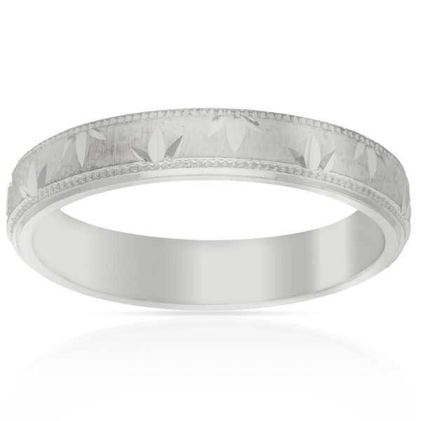 Alianza plata 925mm - 4mm