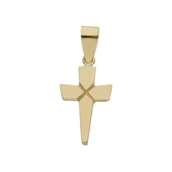 Cruz oro 18kl - 9x16mm