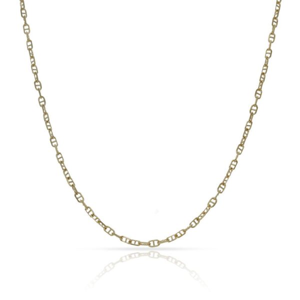 Cadena oro 18kl ancora - 1mm