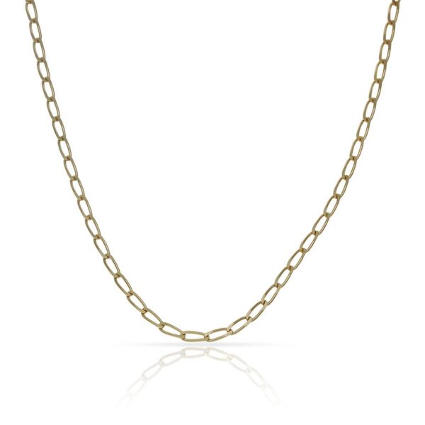 Cadena oro 18kl bilbao - 2mm