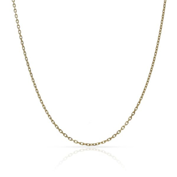 Cadena oro 18kl forzada - 1.10mm