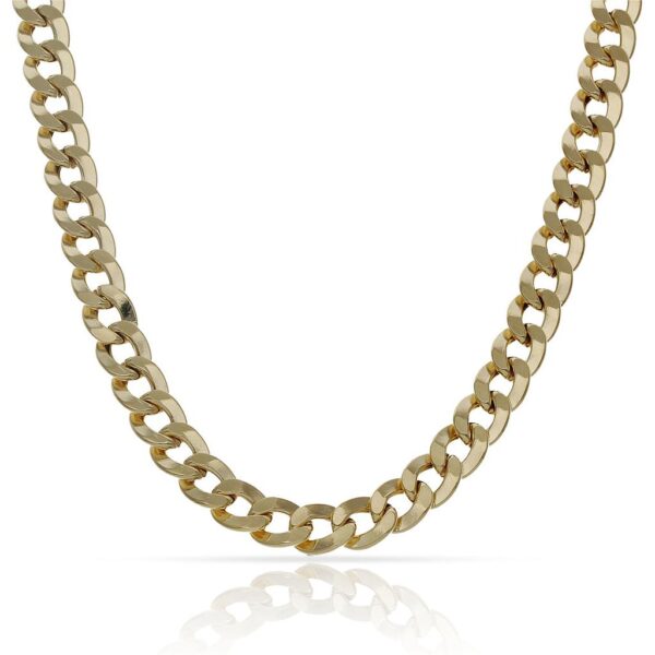 Collar oro 18kl barbado hueco - 5.50mm
