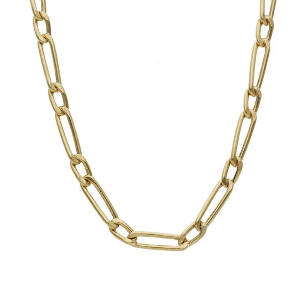 Collar oro 18kl 1x1 - 3mm