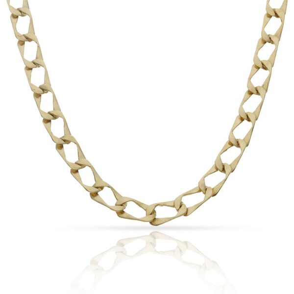 Collar oro 18kl fundido - 5mm