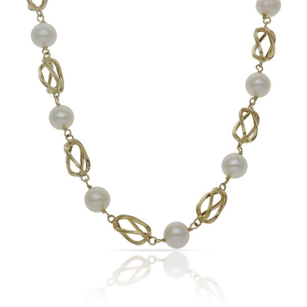 Collar oro 18 kl perla cultivada