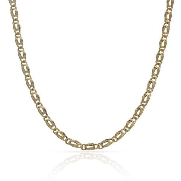 Cadena oro 18kl hueca 3mm