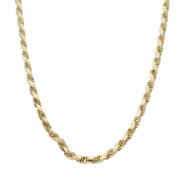 Cordon oro 18kl salomonico tallado 4.5mm