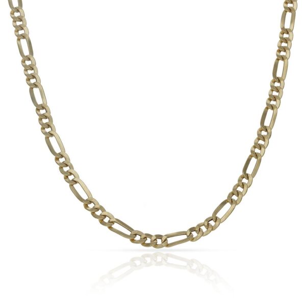 Cadena oro 18kl 3x1 hueco 3mm