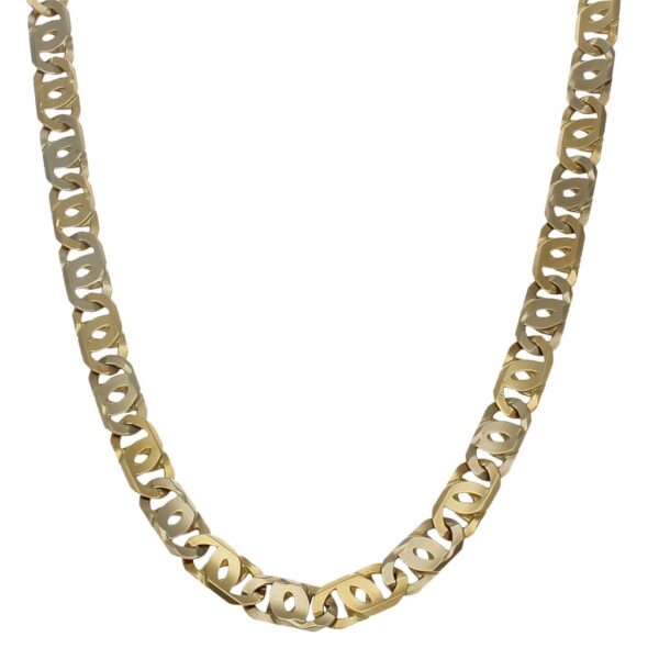 Collar oro 18kl fundido - 8mm