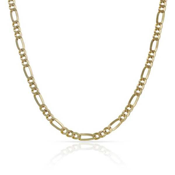 Cadena oro 18kl hueca 3x1 - 3mm