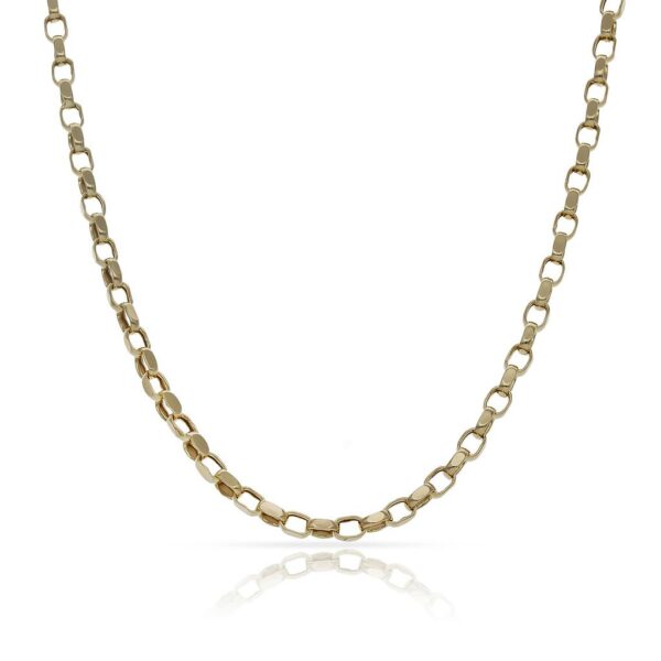Collar oro 18kl rolot hueco - 2.50mm