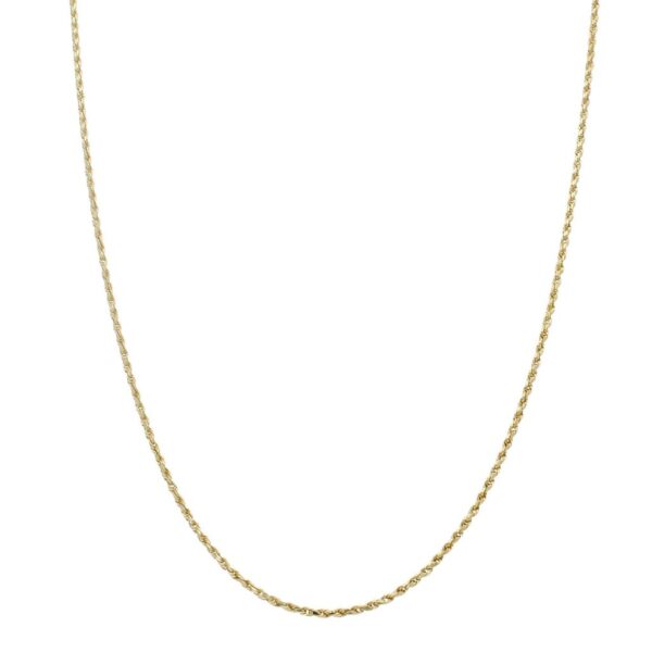 Cordon oro 18kl salomonico macizo - 1.80mm