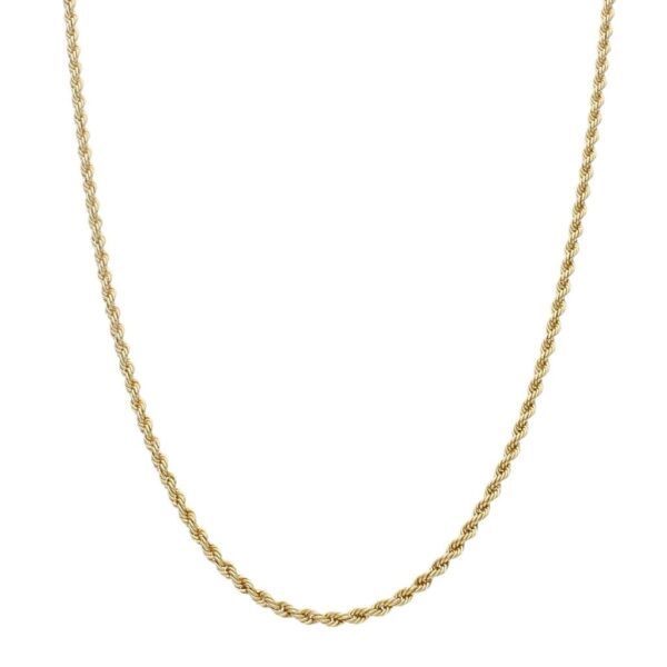 Cordon oro 18kl salomonico macizo - 2.50mm