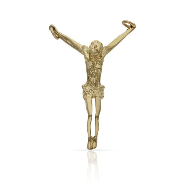 Cristo dali oro 18kl - 18x28mm