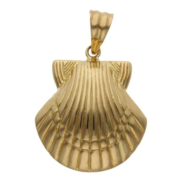 Colgante oro 18kl concha grande