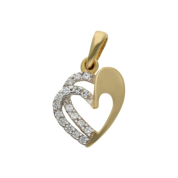 Colgante oro 18kl corazon