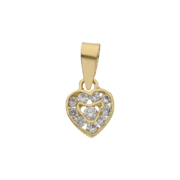 Colgante oro 18kl corazon