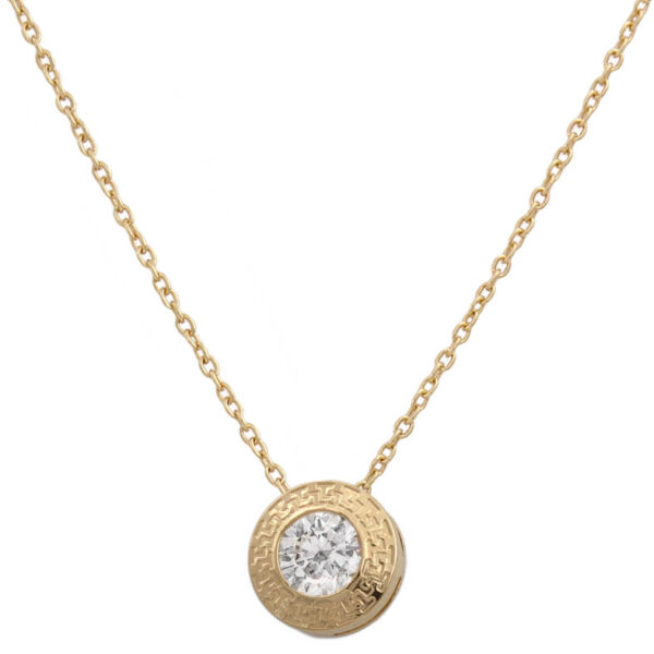 Gargantilla oro 18kl chaton - 9mm