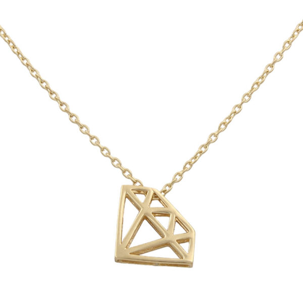 Gargantilla oro 18kl diamante