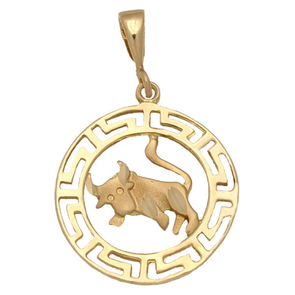 Colgante oro 18kl horoscopo tauro