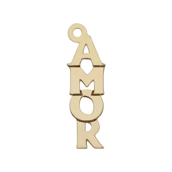 Mi historia - abalorio oro 18kl amor