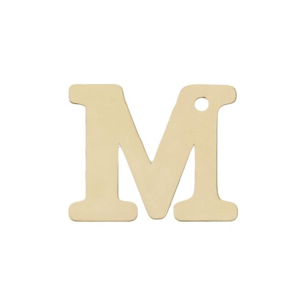 Mi historia - abalorio oro 18kl letra