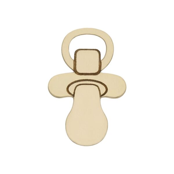 Mi historia - abalorio oro 18kl chupete