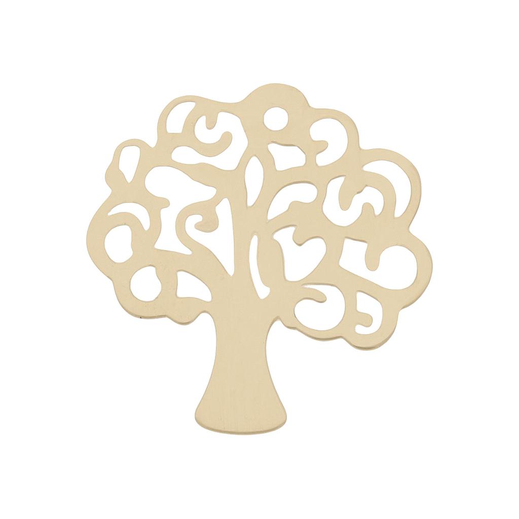 Mi historia - abalorio oro 18kl arbol vida