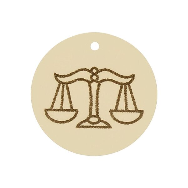 Mi historia - abalorio oro 18kl horoscopo libra