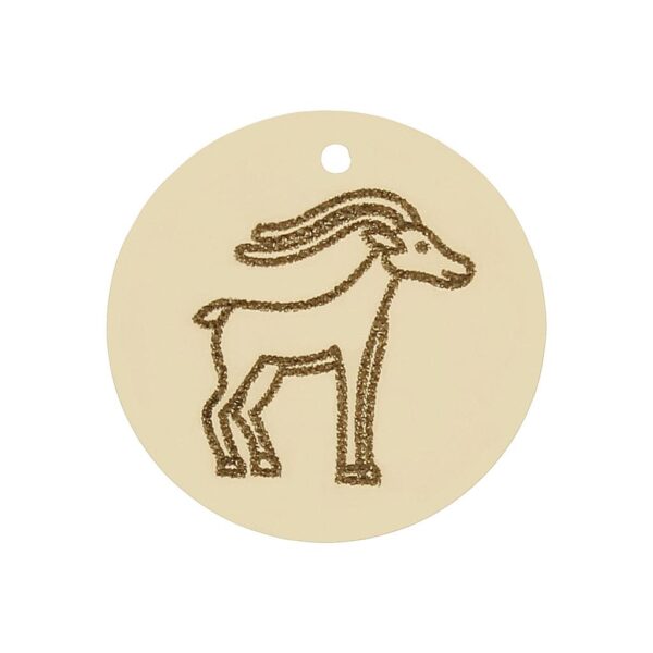 Mi historia - abalorio oro 18kl horoscopo capricornio