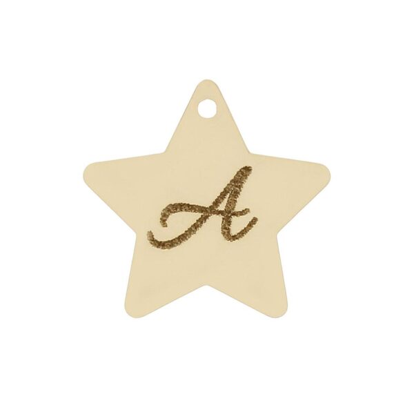 Mi historia - abalorio oro 18kl estrella