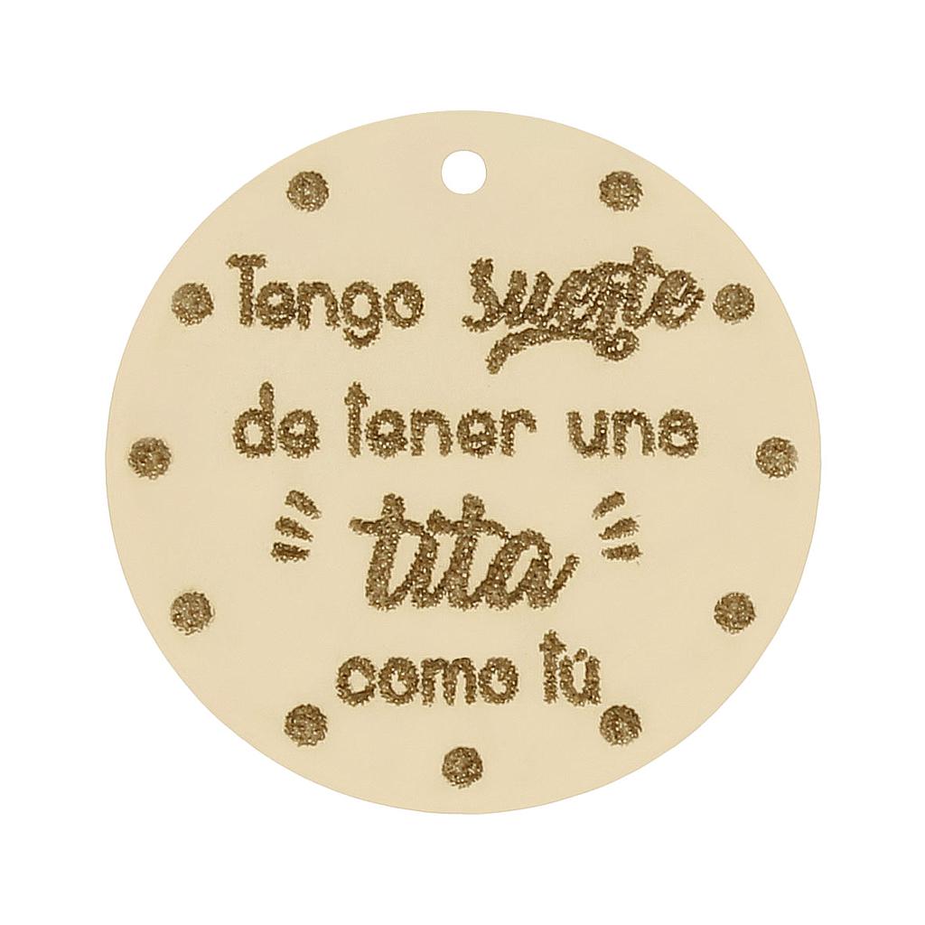 Mi historia - abalorio oro 18kl tita