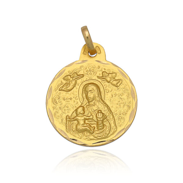 Medalla oro 18kl v. De cinta - 15mm