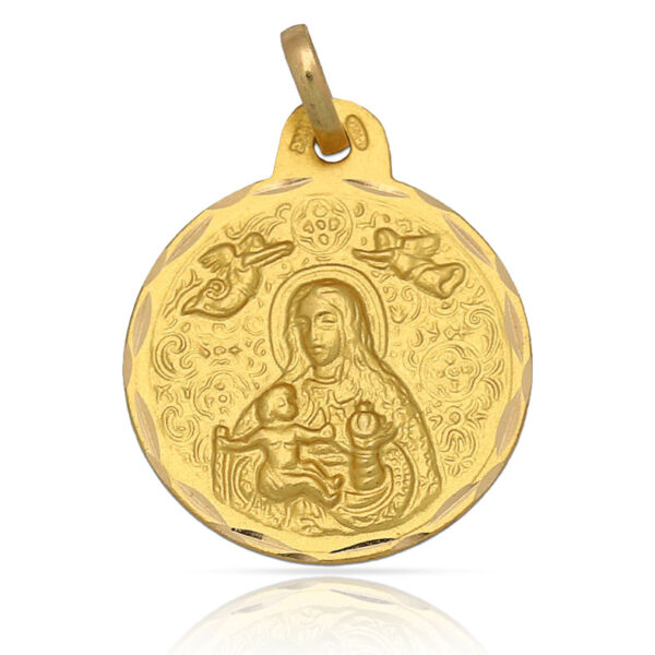 Medalla oro 18kl v. De cinta- 17mm