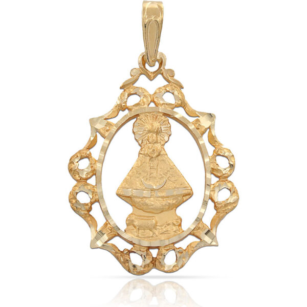 Medalla oro 18kl v. De lidon - 25x34mm