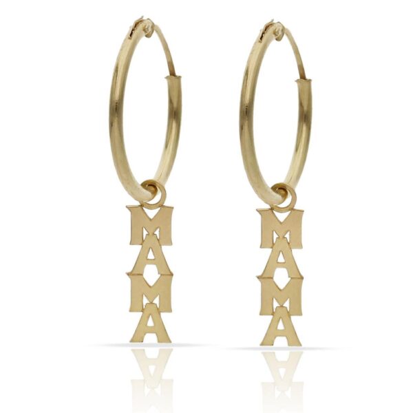 Aros oro 18kl - mama