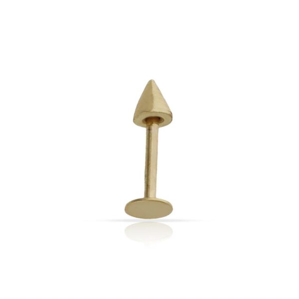 Piercing oro 18kl labio pincho