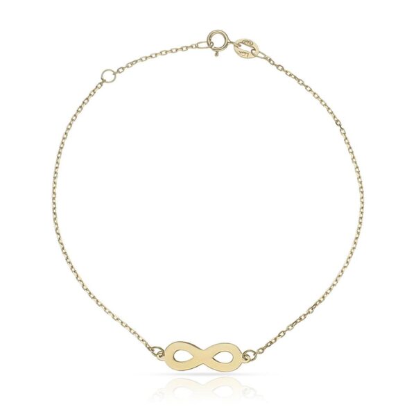 Pulsera oro 18kl infinito