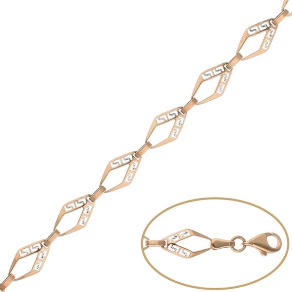 Pulsera oro 18kl greca
