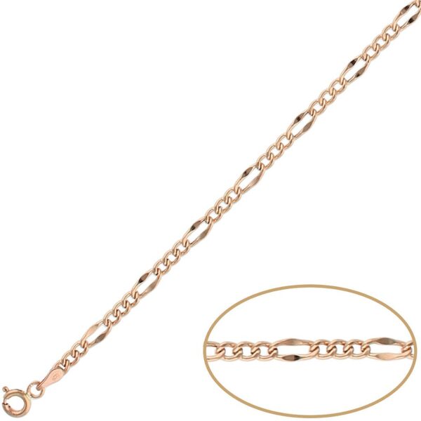 Pulsera oro 18kl hueca 3x1 - 3.50mm** agotada temporalmente**