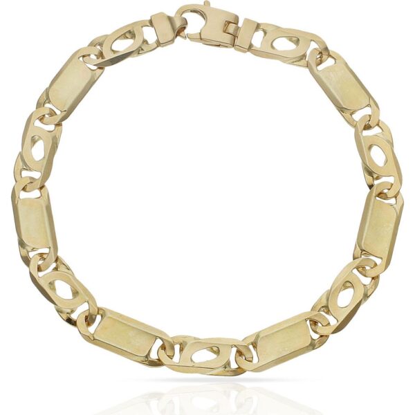 Pulsera oro 18kl fundida