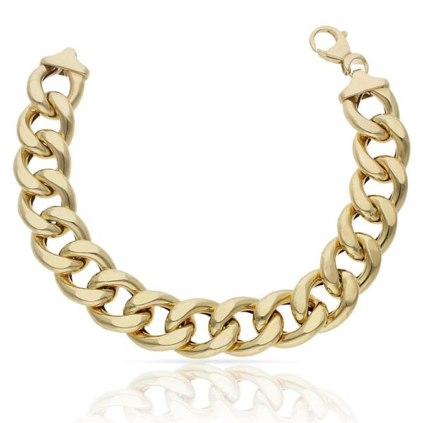 Pulsera oro 18kl barbada
