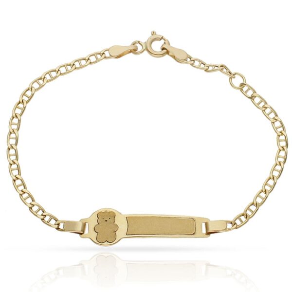 Pulser oro 18kla oso ancla