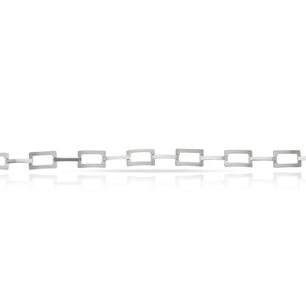 Pulsera oro blanco 18kl