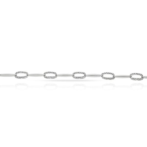 Pulsera oro blanco 18kl