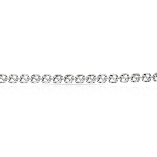 Pulsera oro blanco 18kl