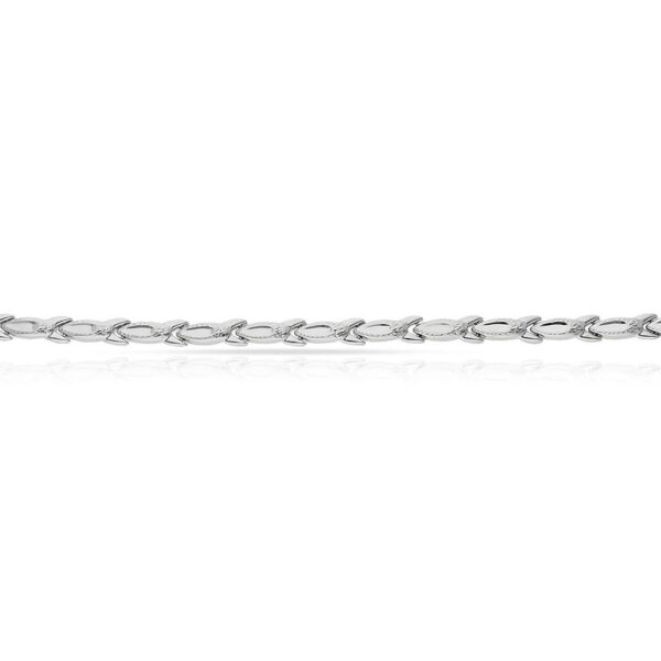 Pulsera oro blanco 18kl