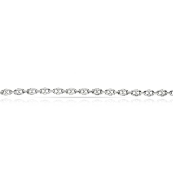 Pulsera oro blanco 18kl