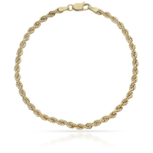 Pulsera oro 18kl salomonica - 3.3 mm